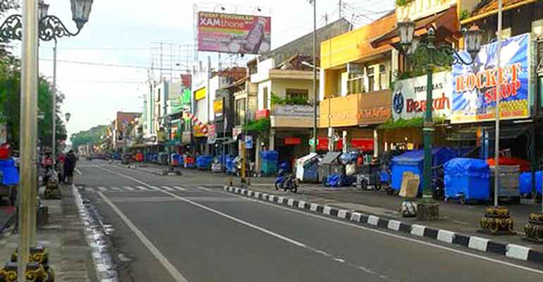 Malam Tahun Baru Jogja, Malioboro Bebas dari Parkir 24 Jam