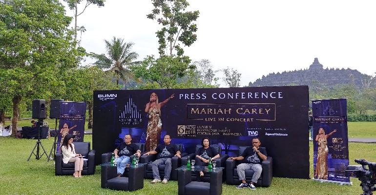 Mariah Carey siap Mengguncang Borobudur Symphony