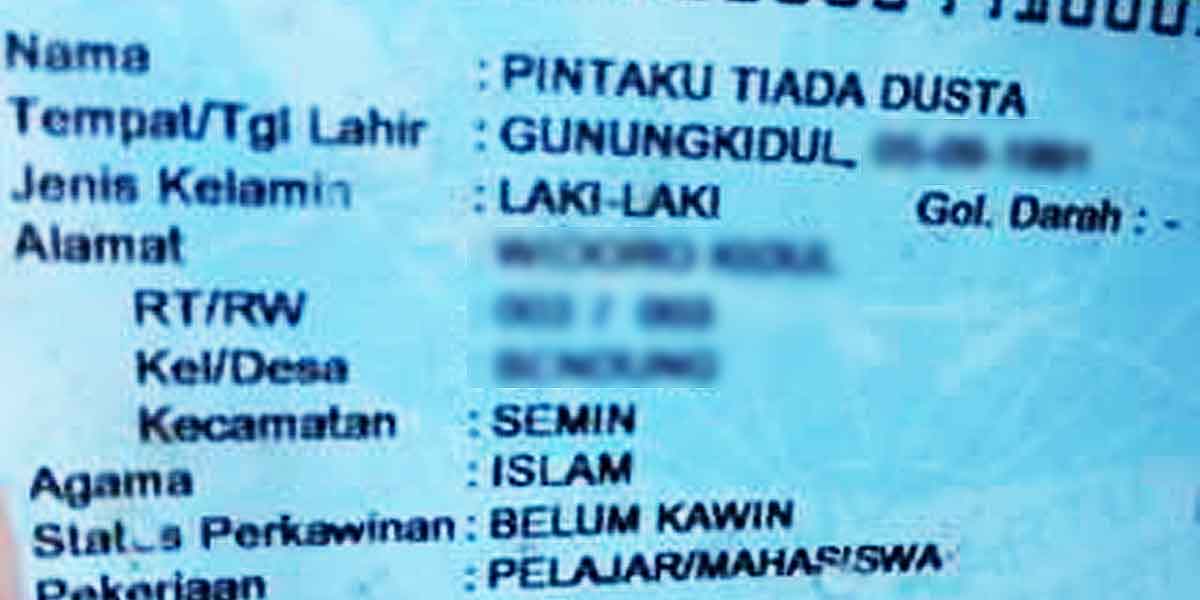 Nama Unik, Setelah Dita Leni Ravia, kini ada Pintaku Tiada Dusta