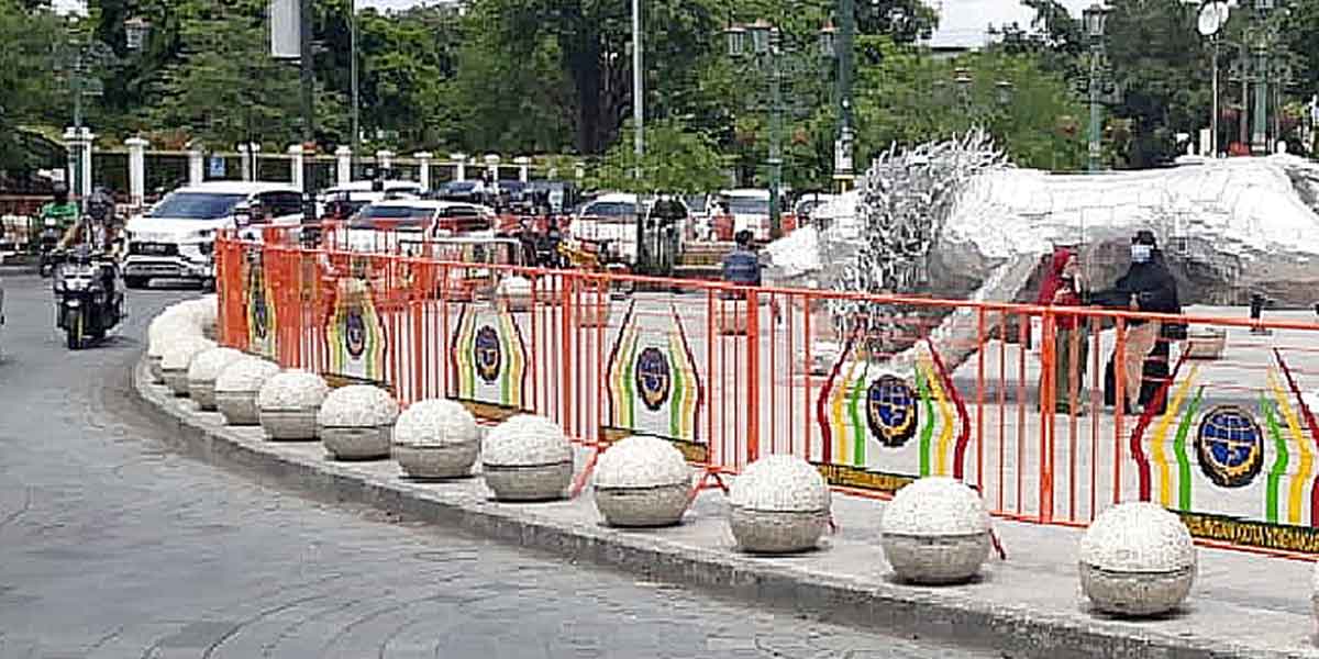 Warga Diminta Tak Berkerumun pada Malam Tahun Baru, Kawasan Nongkrong di Malioboro Dipagari