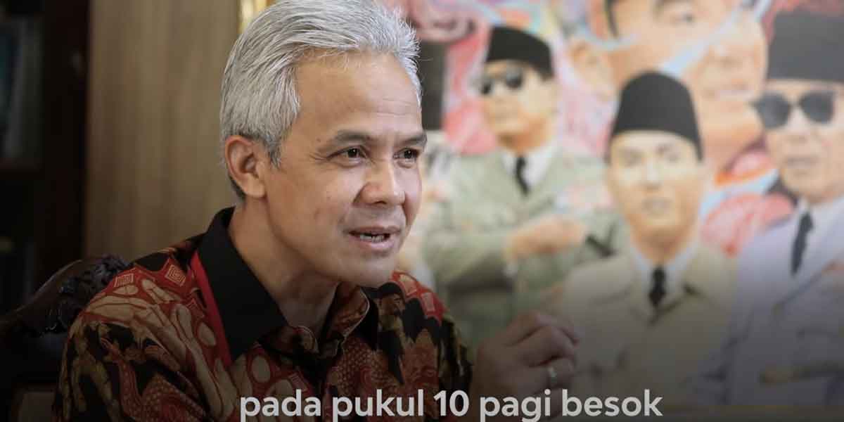 Gubernur Jateng Ikuti Gubernur DIY Ajak Warga Jateng Nyanyikan Indonesia Raya di Hari Kebangkitan Nasional