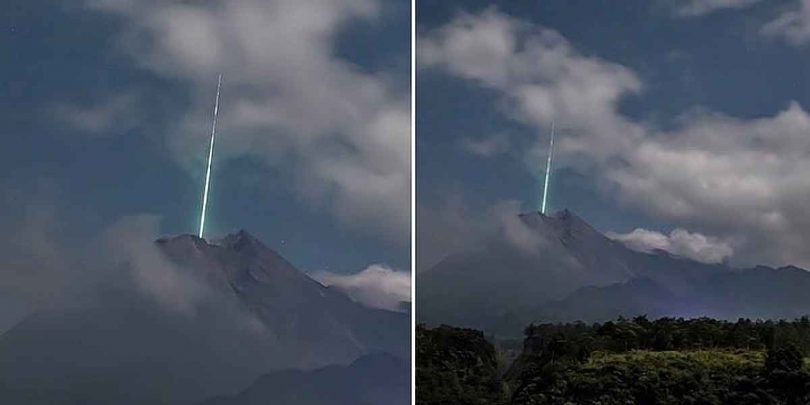 Ini Penjelasan LAPAN Terkait Foto Meteor Jatuh Di Puncak Merapi – Jogja ...