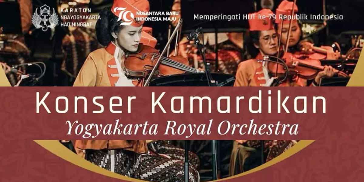 Memperingati HUT ke-79 RI, Yogyakarta Royal Orchestra Persembahkan Konser Kamardikan 2024